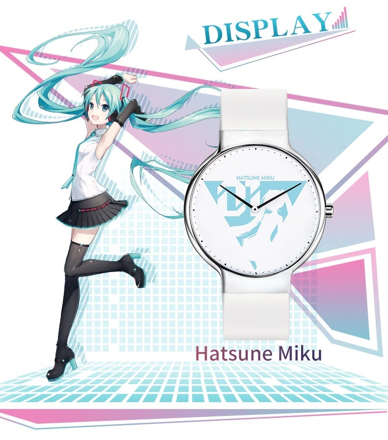 Đồng hồ Hatsune Miku Quartz Xingyunshi (mẫu 1)