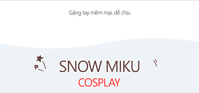 Trang phục Cosplay Snow Miku 2017