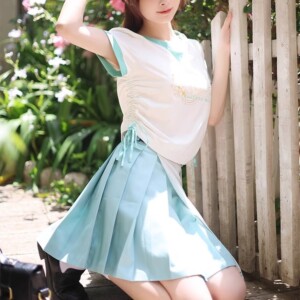 Bộ áo & váy ngắn Hatsune Miku Hoa mộc lan