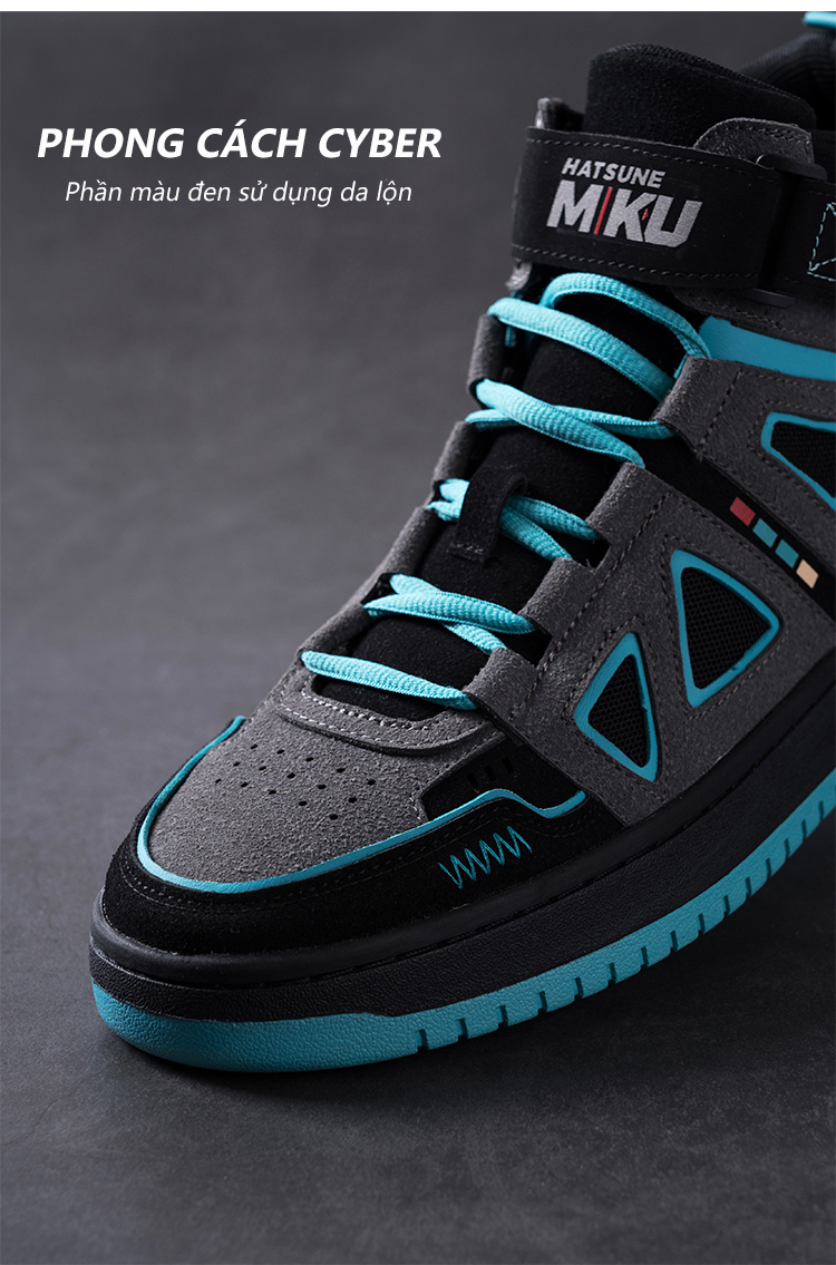 Giày Hatsune Miku High Top Rider Series