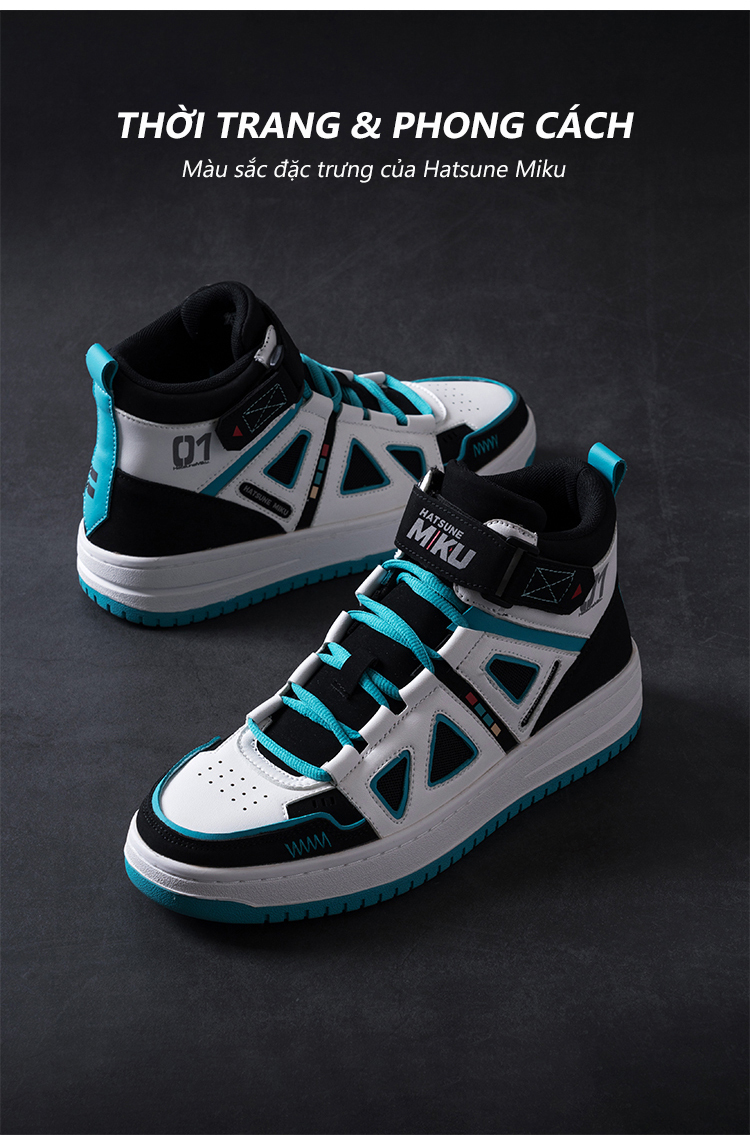 Giày Hatsune Miku High Top Rider Series