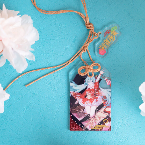 Bùa hộ mệnh Hatsune Miku 39 Thank You bùa Omamori