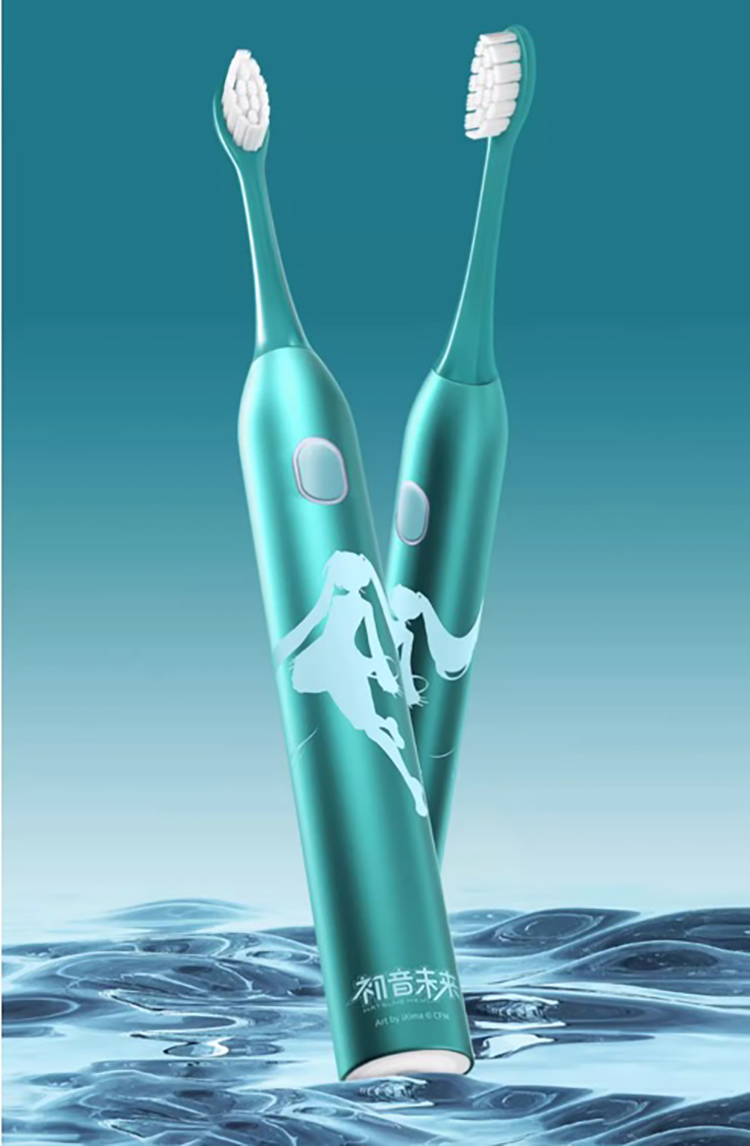 Bàn chải điện Hatsune Miku 16th Anniversary thông minh tự động