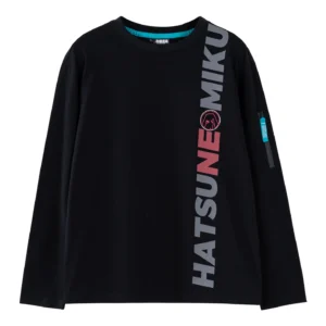 Áo phông Hatsune Miku dài tay Neon Techno Unisex