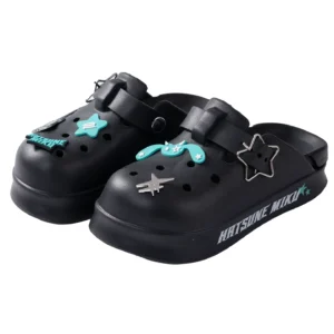 Dép Clog Hatsune Miku Rock Future Summer Unisex chống trượt